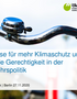Die Studie "Impulse für mehr Klimaschutz und soziale Gerechtigkeit in der Verkehrspolitik"