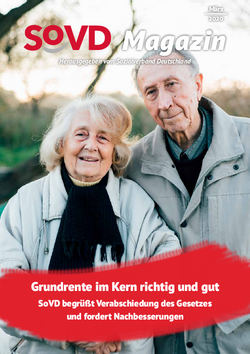 Titelbild SoVD-Magazin März 2020