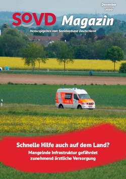 Titelbild SoVD Magazin Dezember 2020